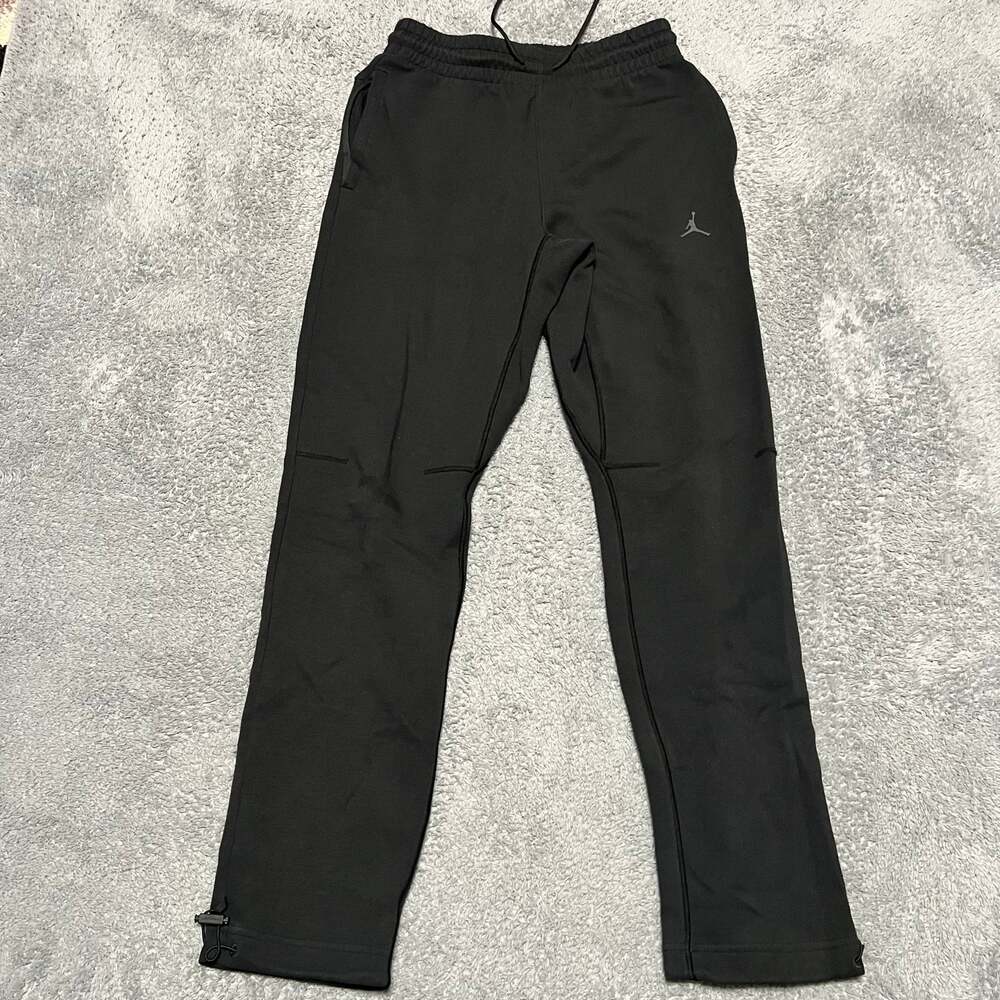 Nike Air Jordan Pants Men Small Jordan Sport Hoop Fleece SweatPants Black FV8604